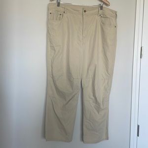 Orvis Trout Bum Khaki Cotton Nylon Pants Sz 40 EUC
